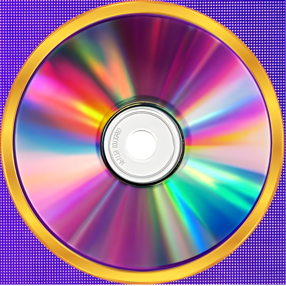 rainbow disc